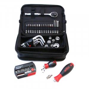 Wiha 930051401 Werkzeug-Set 55-tlg 45417 mechanisches Verschrauben incl. Funktionstasche