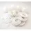 20 Lampions 6-7 cm weiss mit Halter Ersatz Lampions Aussen Innen für Lichterkette