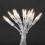 Konstsmide 6301-103 LED Mini Lichterkette 20 warmweisse LED - Retro Design - klares Kabel - Innenkette - Ringkette