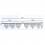 MK 019-398 LED Profi Ice Lite 230 V  IP 67 - 3 Meter x 50 cm  - Weisses Kabel - warmweisse Flash LED koppelbar