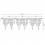 MK 019-400 LED Profi Ice Lite 230 V  IP 67 - 3 Meter x 90 cm  - Weisses Kabel - warmweisse Flash LED koppelbar