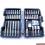 Bosch Bitsatz Steckschlüsselsatz 43 Teile Schrauberbit-Set mit Schnellwechseluniversalhalter
