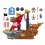 Fisher-Price Imaginext Haimaul-Piratenschiff mit bewegliche Flossen DHH61