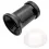 Illu Fassung E27 Schwarz Duroplast mit Deckel und Silikon Dichtring Einzelset