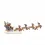 Konstsmide 4205-000 LED-Szenerie Weihnachtsmann mit Schlitten