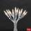 Konstsmide 6300-102 LED Mini Lichterkette 10 warmweisse LED Retro Design weisses Kabel mit Schalter