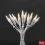 Konstsmide 6301-102 LED Mini Lichterkette 20 warmweisse LED Retro Design weisses Kabel mit Schalter