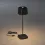 Konstsmide Capri USB-Tischleuchte Schwarz 7814-750 dimmbar Farbtemperatur 2700K/3000K