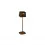 Konstsmide Nice USB-Tischleuchte rostfarben 7818-970 dimmbar Farbtemperatur 2700K/3000K 3 Beleuchtungsmodi