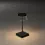Konstsmide Scilla USB-Tischleuchte schwarz 7816-750 dimmbar Farbtemperatur 2700K/3000K Designerleuchte Glaskappe