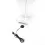 Konstsmide Scilla USB-Tischleuchte weiss 7816-250 dimmbar Farbtemperatur 2700K/3000K Designerleuchte Glaskappe