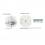 LeuchTek OBH-10W-XW LED Ovalleuchte Glas Lichtfarbe einstellbar
