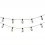 Lumineo 490168 LED Party Beleuchtung Lichterkette 9,5 Meter 20 LED große Kugeln mit Timer
