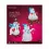 Lumineo 491153 LED Acryl Schneemann Skifahrer 32 cm Aussen Figur Batteriebetrieb