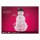 Lumineo 491431 LED Acryl Schneemann 65 cm mit Timer 80 LED Aussen Figur