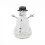 Lumineo 491431 LED Acryl Schneemann 65 cm mit Timer 80 LED Aussen Figur