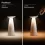SIGOR NUFLAIR LED Akku Tischleuchte nebelgrau IP 54 170lm 2200K+2700K dimmbar