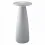 SIGOR NUFLAIR LED Akku Tischleuchte nebelgrau IP 54 170lm 2200K+2700K dimmbar