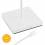 SIGOR NUINDIE Rund Weiss 38 cm LED Akku Tischleuchte IP 54 180lm 2200K+2700K dimmbar