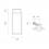 SIGOR Numove Akku-Solarleuchte 325mm graphitgrau 2,2W 2700K IP54 172lm dimmbar