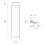 SIGOR Numove Akku-Solarleuchte 525mm graphitgrau 2,2W 2700K IP54 172lm dimmbar