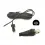 Stecker 2polig Mittelsteg mit Kabel 4 Meter für Lichterketten Netzteile DE-21 DE-06 DE usw.