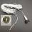 Stecker mit Kabel Weiss für Steckernetzteil DC-30V-3,6 W