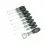 Wiha 46544 Schraubendreher Set SoftFinish 85 Jahren Wiha 8teilig mit Schlitz-, Phillips- und TORX®-Schraubendrehern