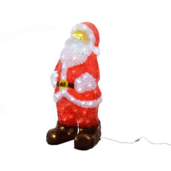 Weihnachtsmann 120 cm Aussen LED weissen mit 60