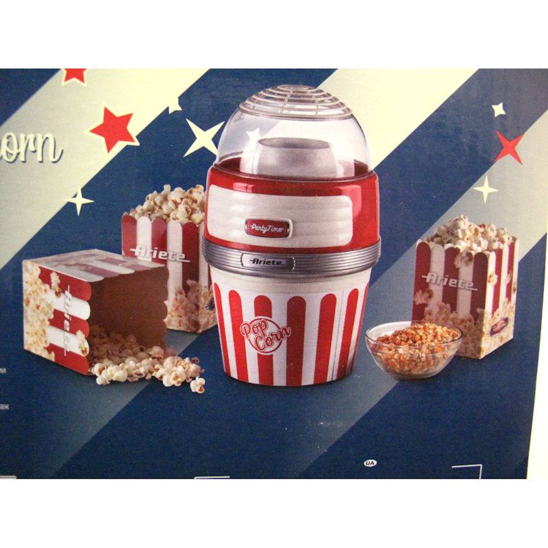 Macchina Per Popcorn Fohere 3.5L - Con Coperchio/Ciotola 2 In 1 - Rivestimento Antiaderente - Per Casa E Feste