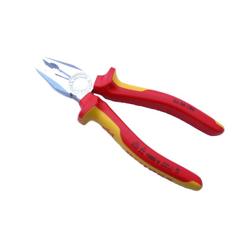 Knipex 03 06 180 VDE Kombizange 180mm isoliert Zange