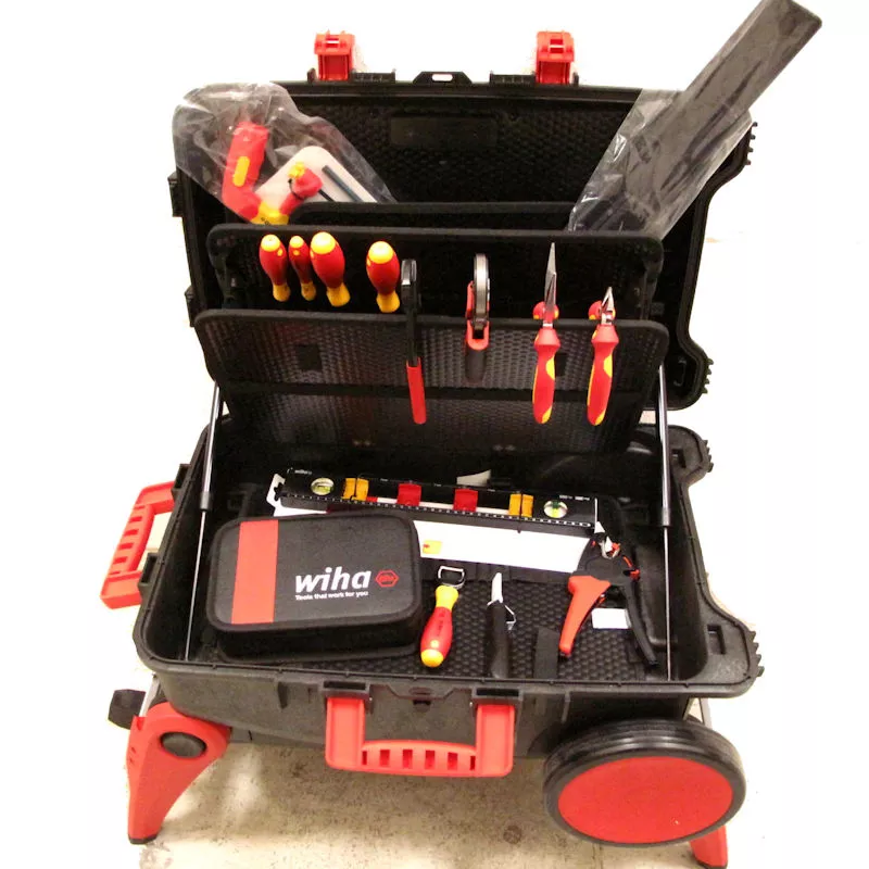 Wiha 45253 Werkzeugkoffer XXL III electric Elektriker | Werkzeug-Sets