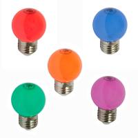 10 Stück Bunte LED Tropfenlampe ...