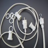 Weisse Lichterkette 50 Meter weiss