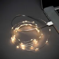 LED Lichterkette mit USB Stecker